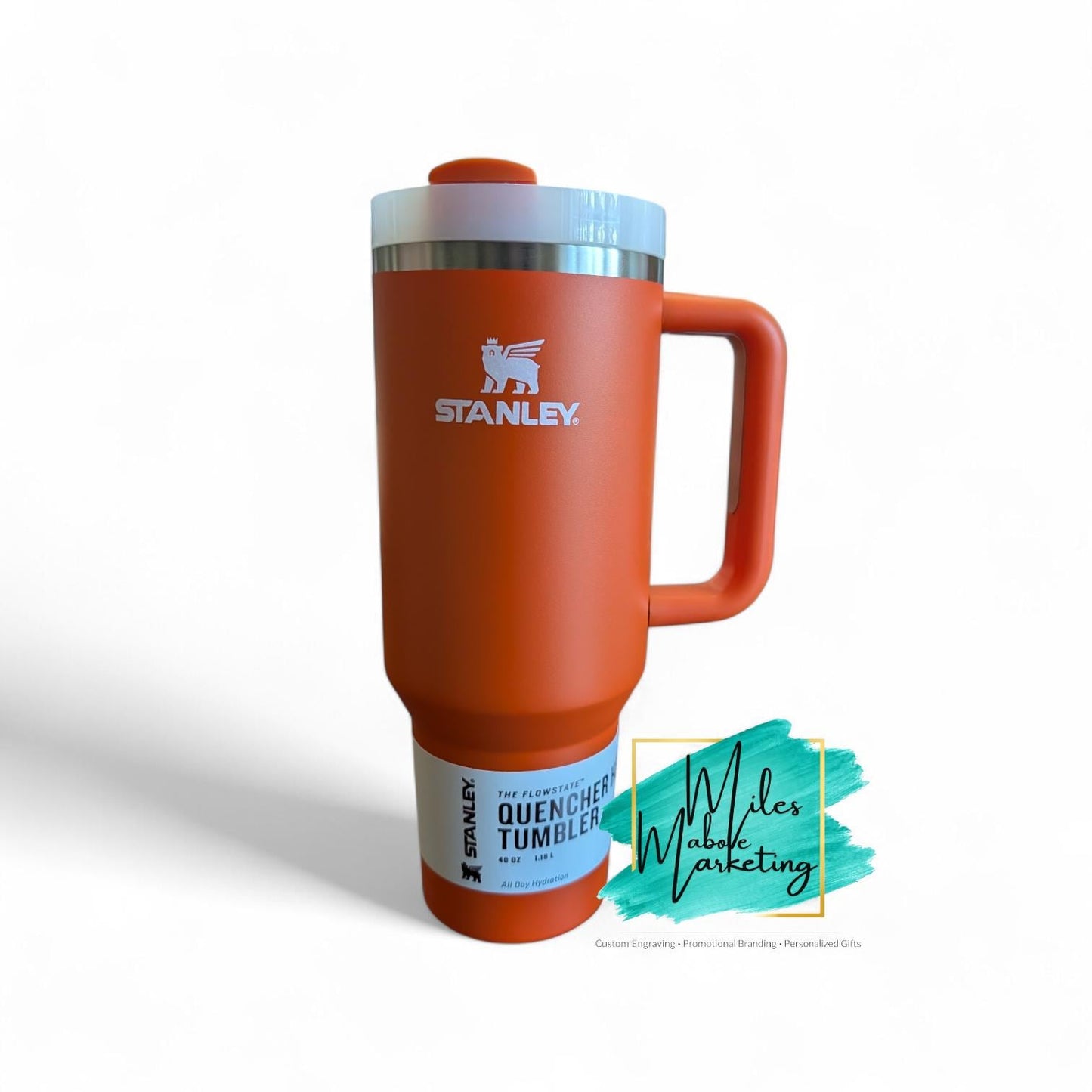 Stitch Inspired Personalized Stanley 40oz | Floral Wrap Cup