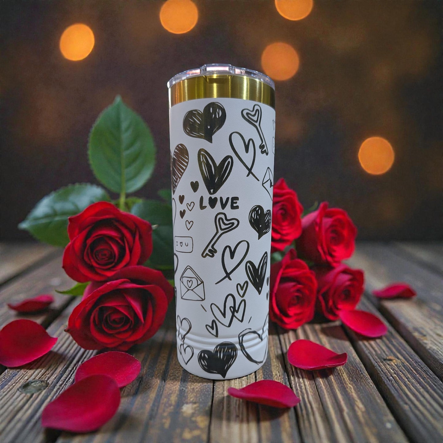 Polar Camel Prism Valentine's Gift - Custom Engraved Tumbler