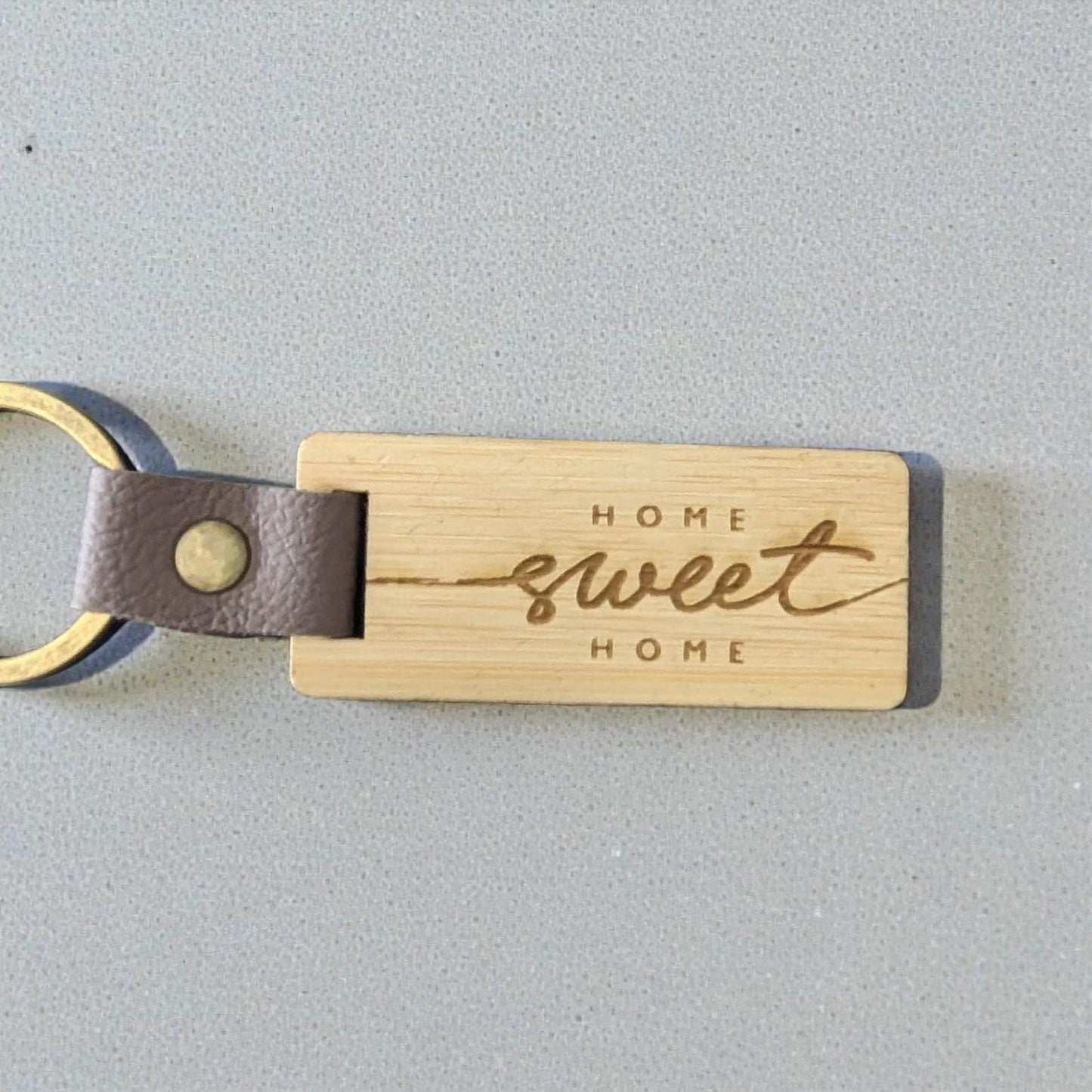 Personalized Realtor Closing Gift - Custom Engraved Wood Keychains