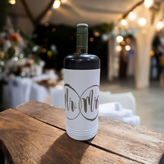 Engraved Wine Chiller - Custom Champagne Bottle Chiller Gift