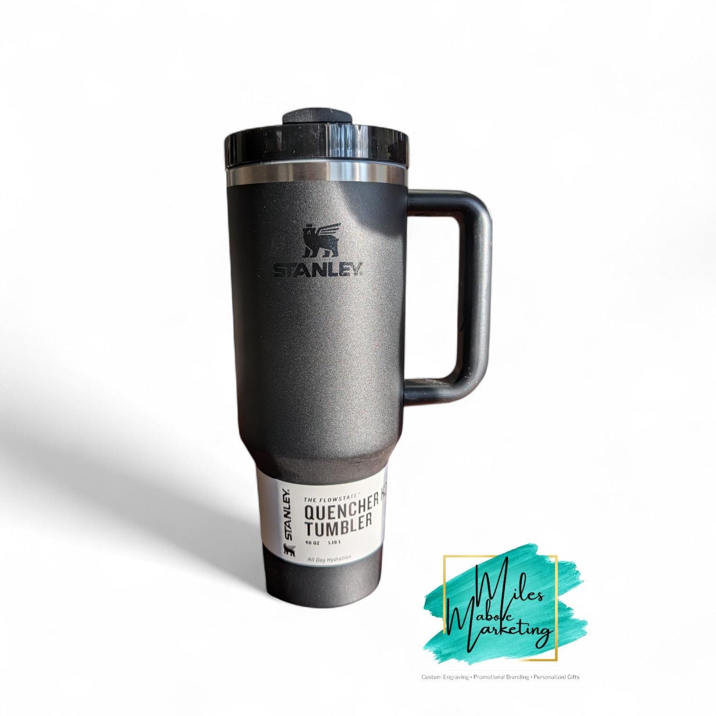 Stitch Inspired Personalized Stanley 40oz | Floral Wrap Cup