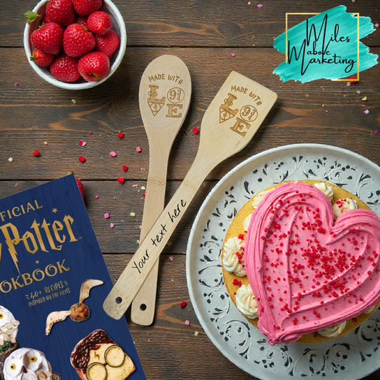 Personalized Harry Potter Love Spoon | Custom Hogwarts Gift