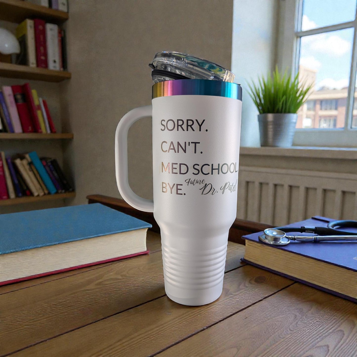Future Doctor Personalized 40oz Tumbler - Med Student Gift