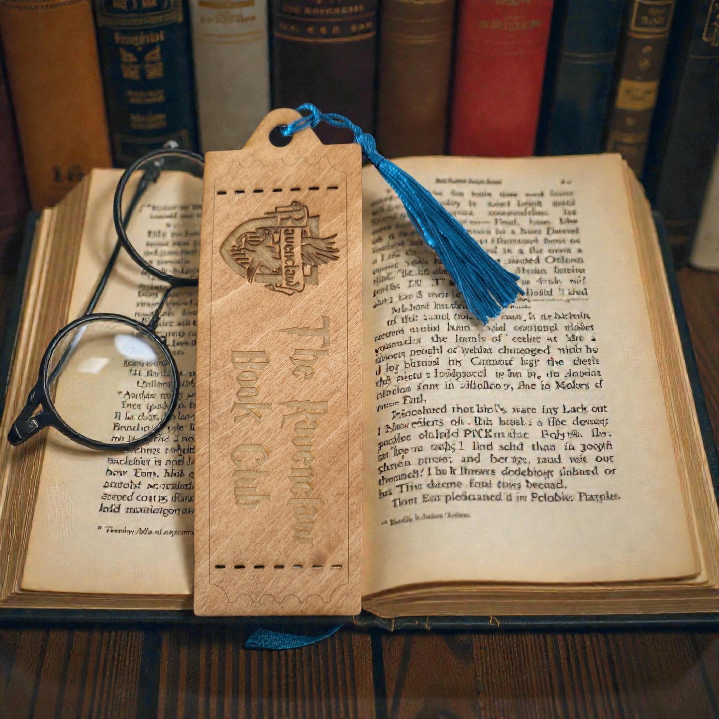 Harry Potter Wooden Bookmark with Tassel | Custom Reader 