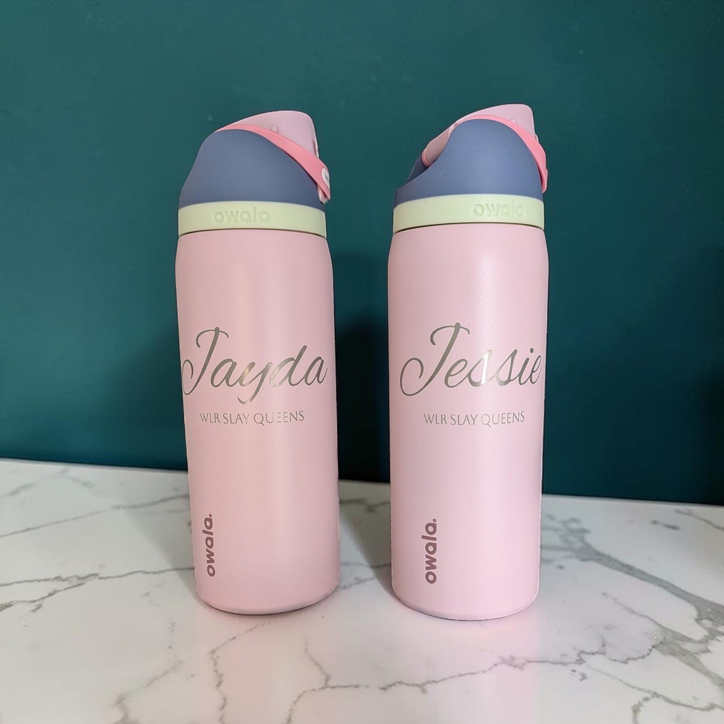 Personalized Owala FreeSip Water Bottle 32 oz | Custom Engraved