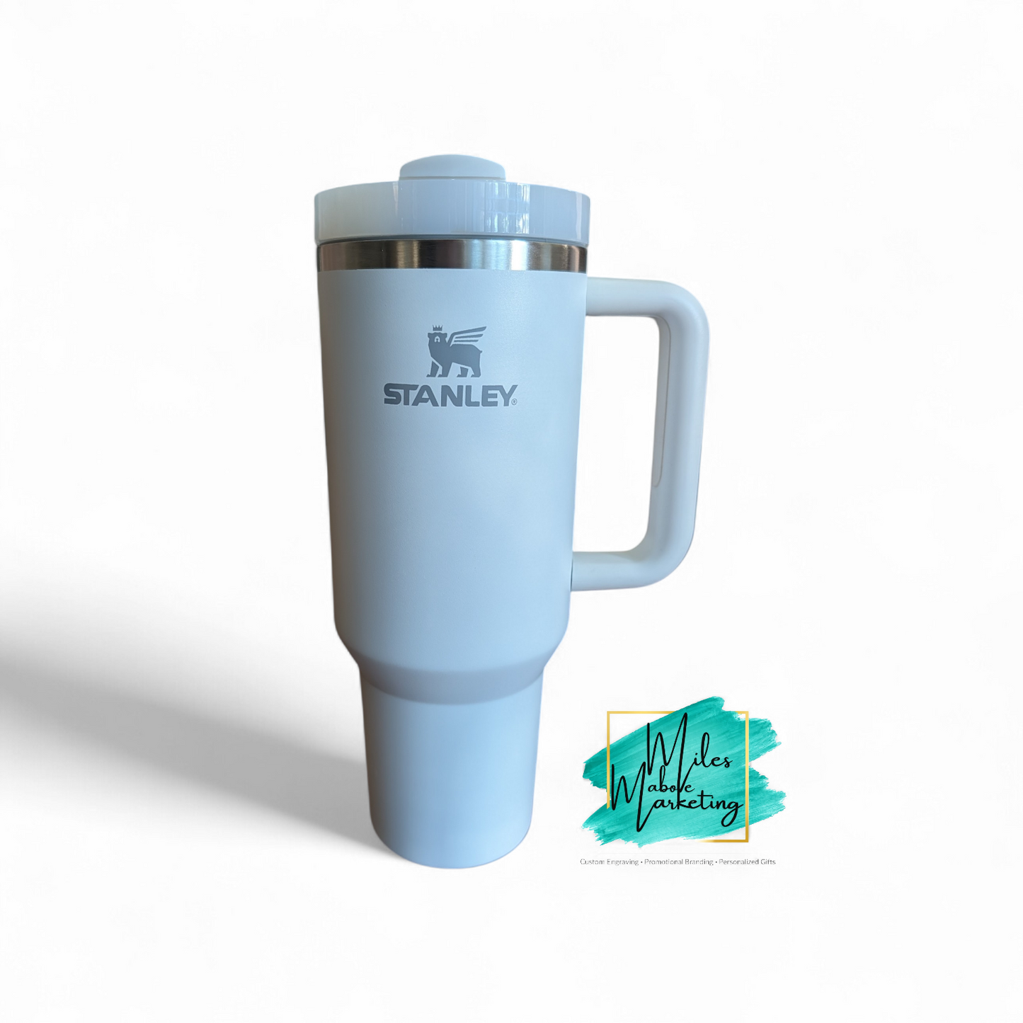 Stranger Things 40oz Engraved Stanley Tumbler - Custom Fan Gift