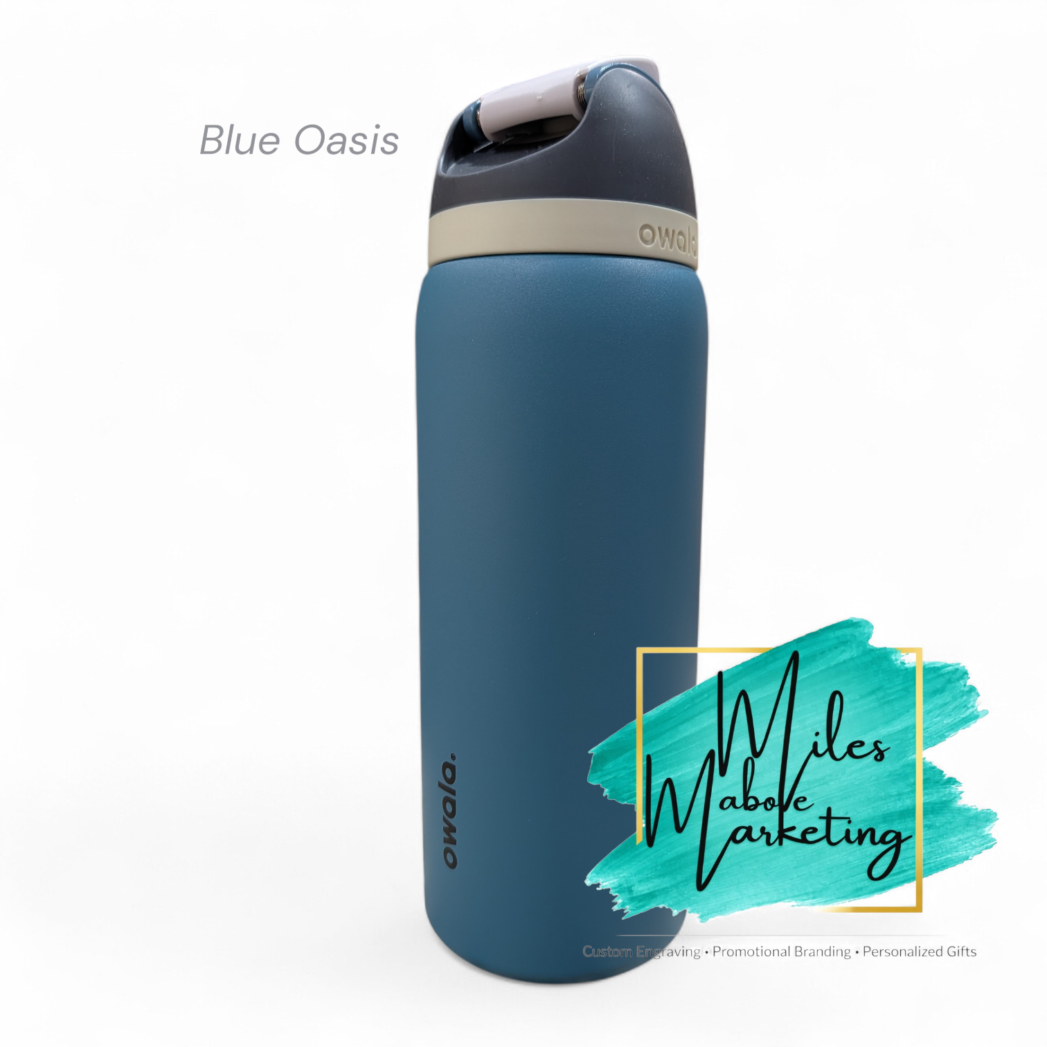 Personalized Owala FreeSip Water Bottle 32 oz | Custom Engraved
