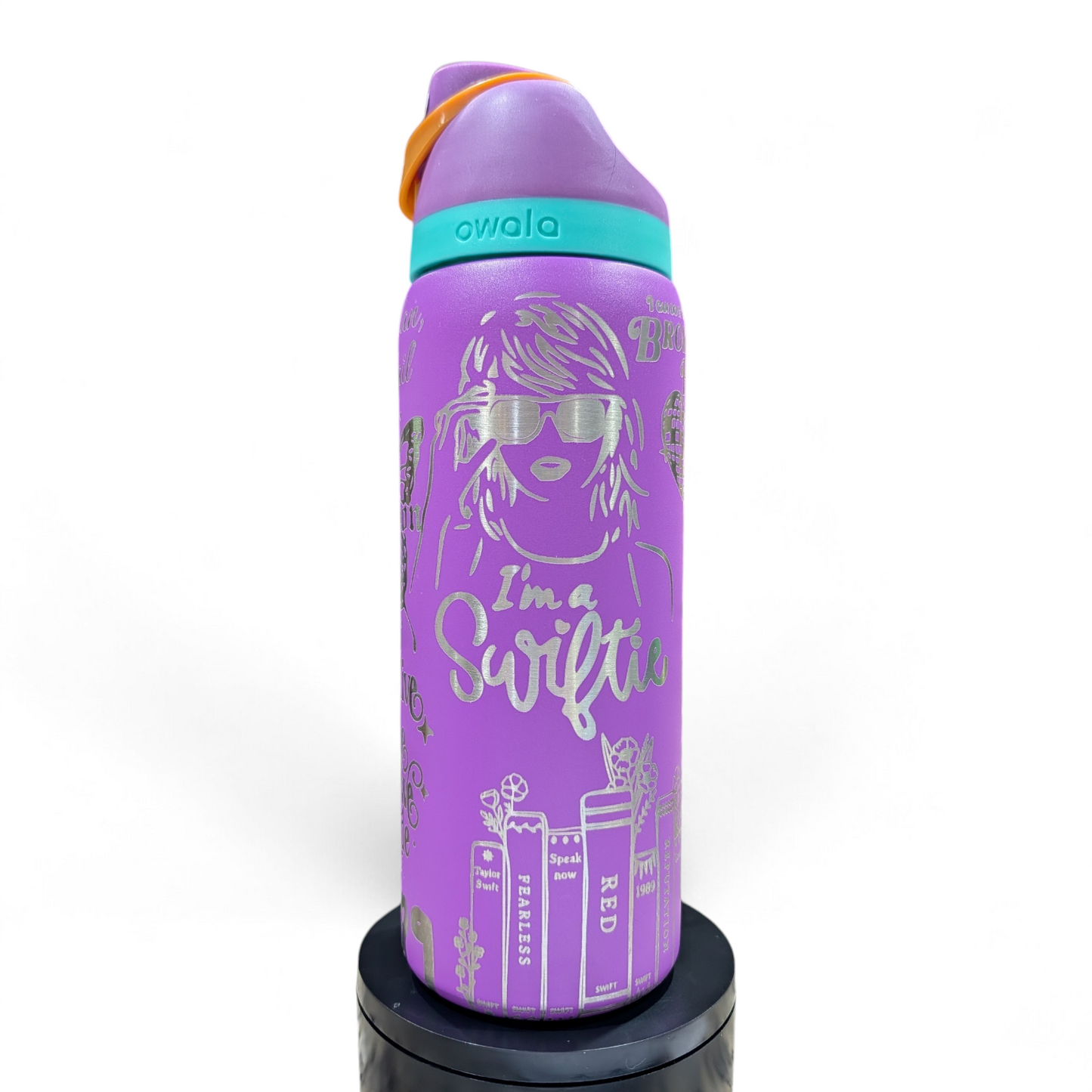Taylor-inspired 32 oz Custom Owala - Eras Tour Fan Gift