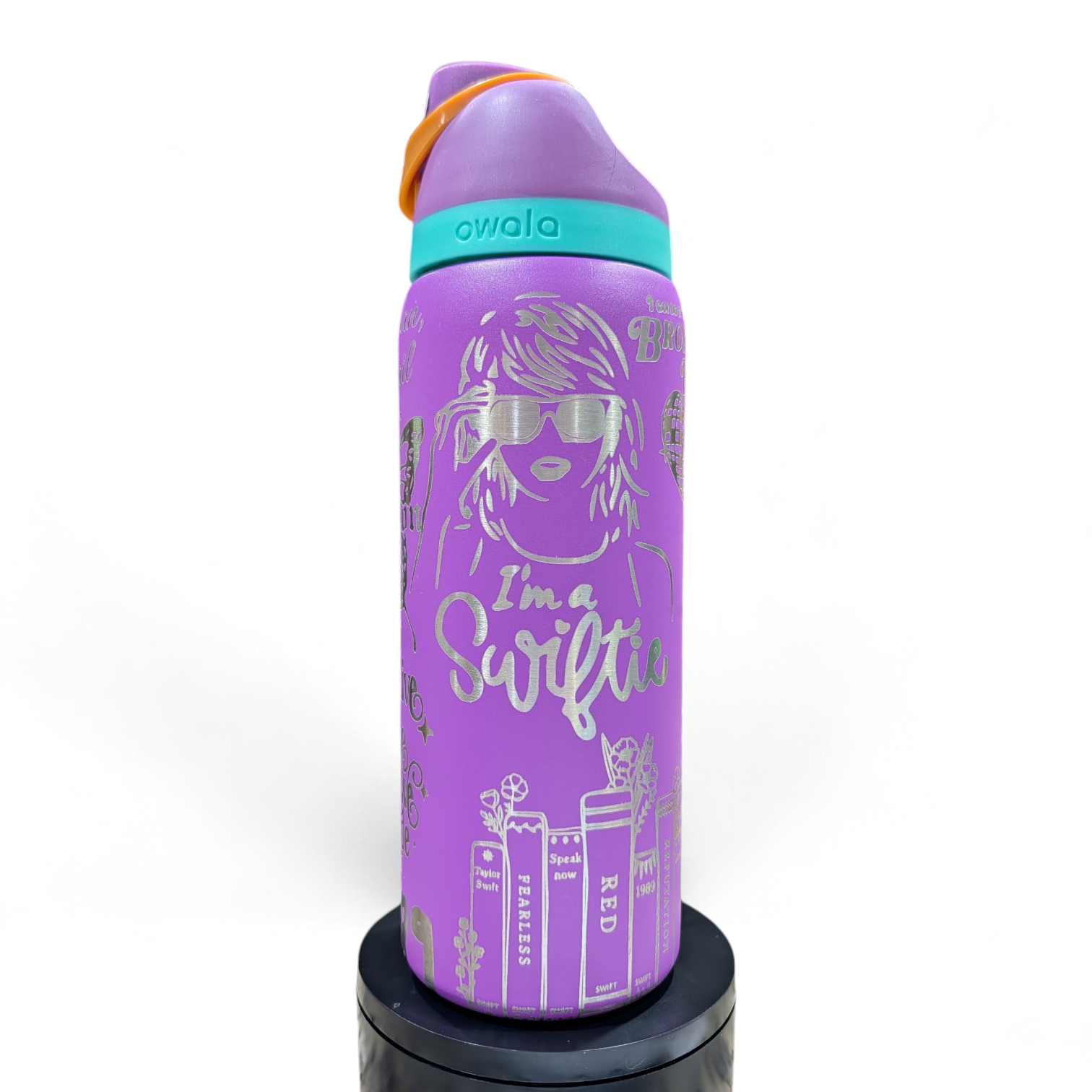 Taylor-inspired 32 oz Custom Owala - Eras Tour Fan Gift
