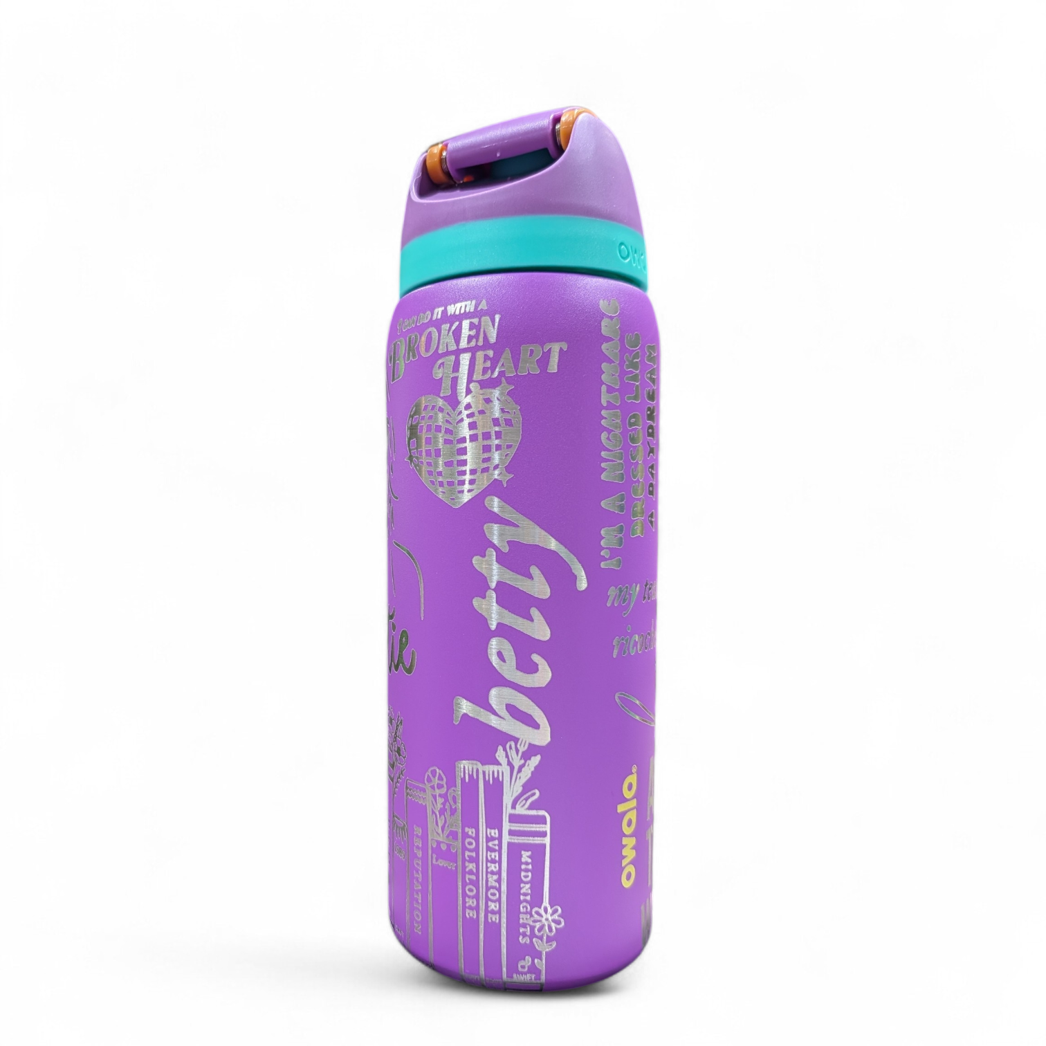 Taylor-inspired 32 oz Custom Owala - Eras Tour Fan Gift
