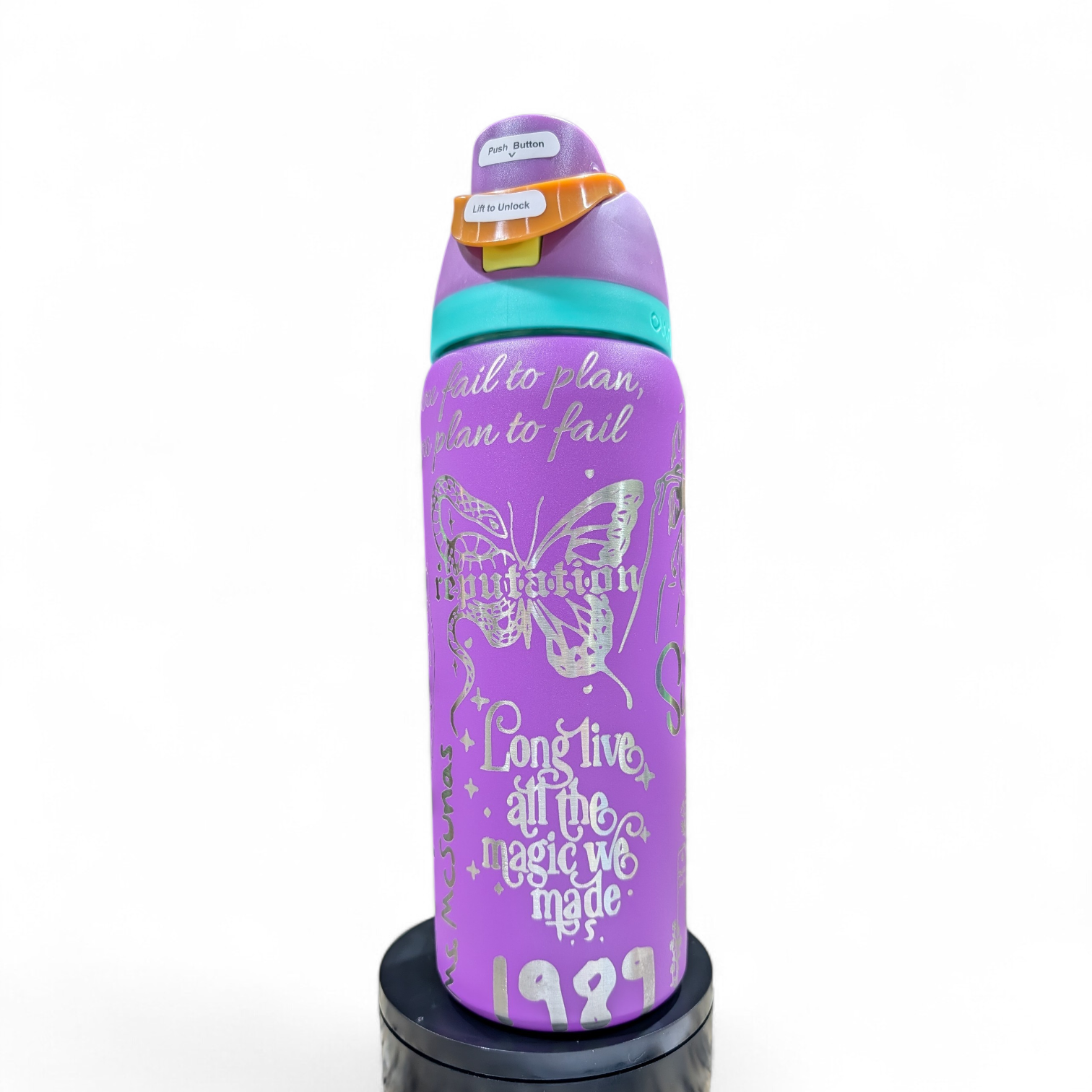 Taylor-inspired 32 oz Custom Owala - Eras Tour Fan Gift