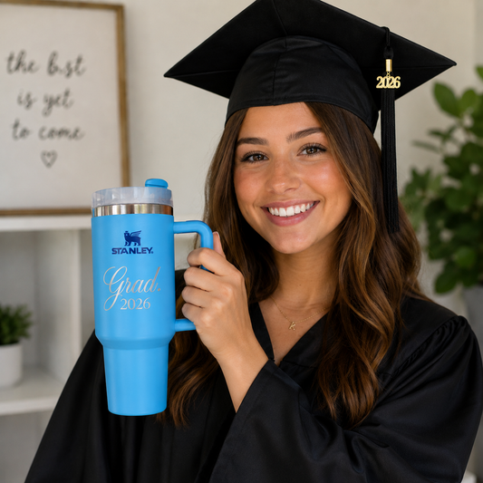 2026 Graduation 40 oz Stanley Tumbler - Personalized Grad Gift