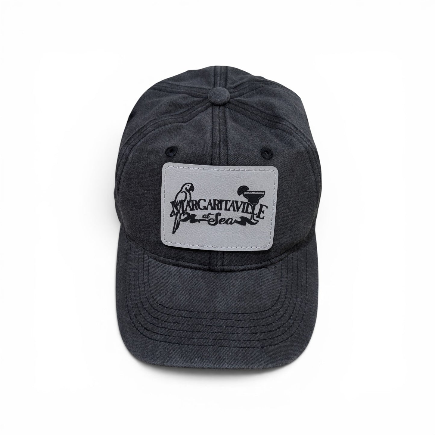 Personalized Leather Patch Hat| Custom Engraved Hat | Father’s Day